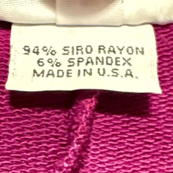 BRYN WALKER Oversized Slouchy Purple/Deep Magenta Batwing Drop Shoulder Tunic - Picture 8 of 8